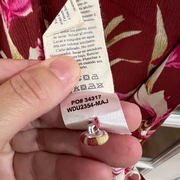 Faherty Sorrento Print Maxi Dress - Size S - NWT - Picture 9 of 9